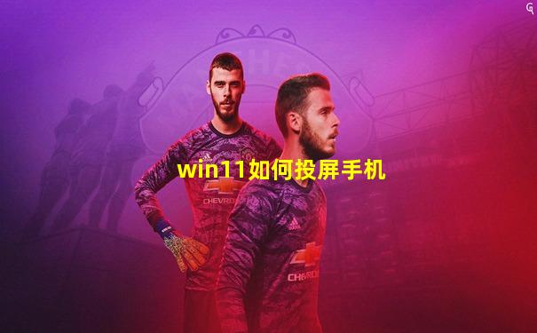 win11如何投屏手机