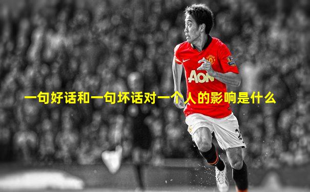 一句好话和一句坏话对一个人的影响是什么