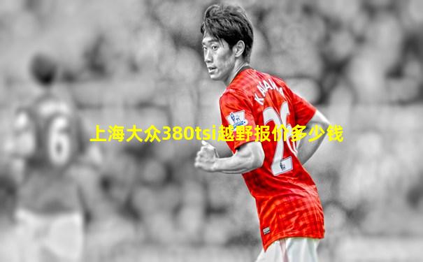 上海大众380tsi越野报价多少钱