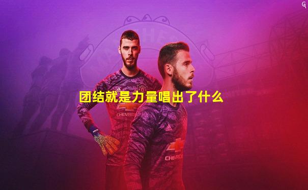 团结就是力量唱出了什么