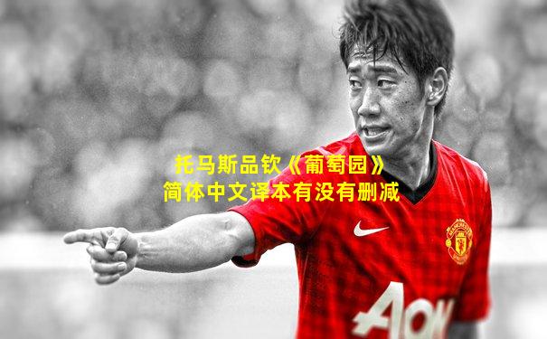托马斯品钦《葡萄园》简体中文译本有没有删减
