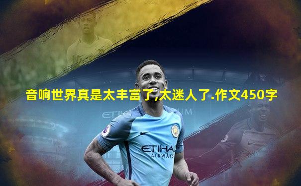 音响世界真是太丰富了,太迷人了.作文450字